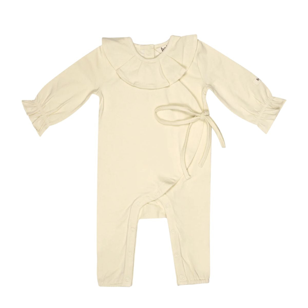 De Baje Studio linny newborn onesie taupe is een heerlijk zacht en comfortabel pakje, perfect voor jouw kleine baby. Dit pakje is gemaakt van biologisch katoen, heel fijn voor gevoelige babyhuidjes. VanZus.