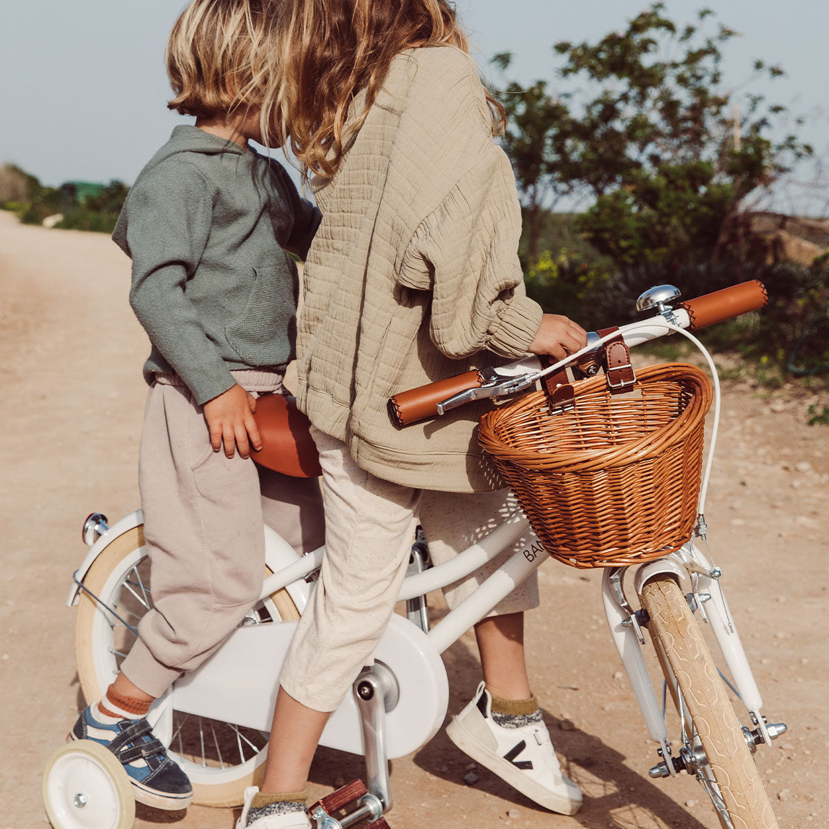 Banwood fiets classic vintage white