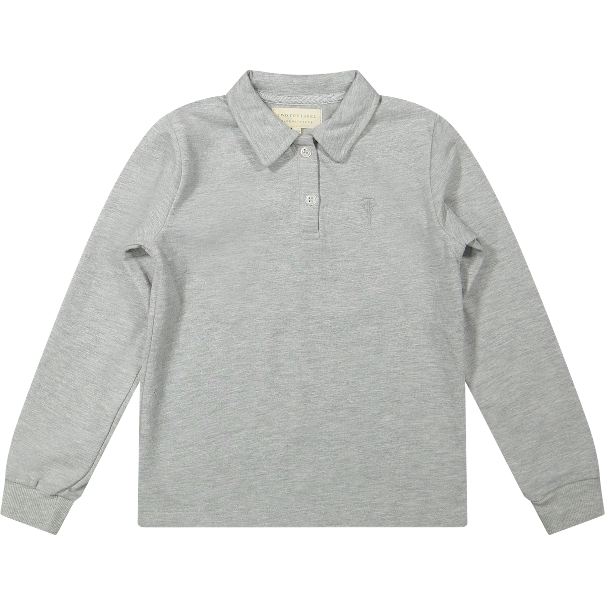 Two You Label basic polo grey