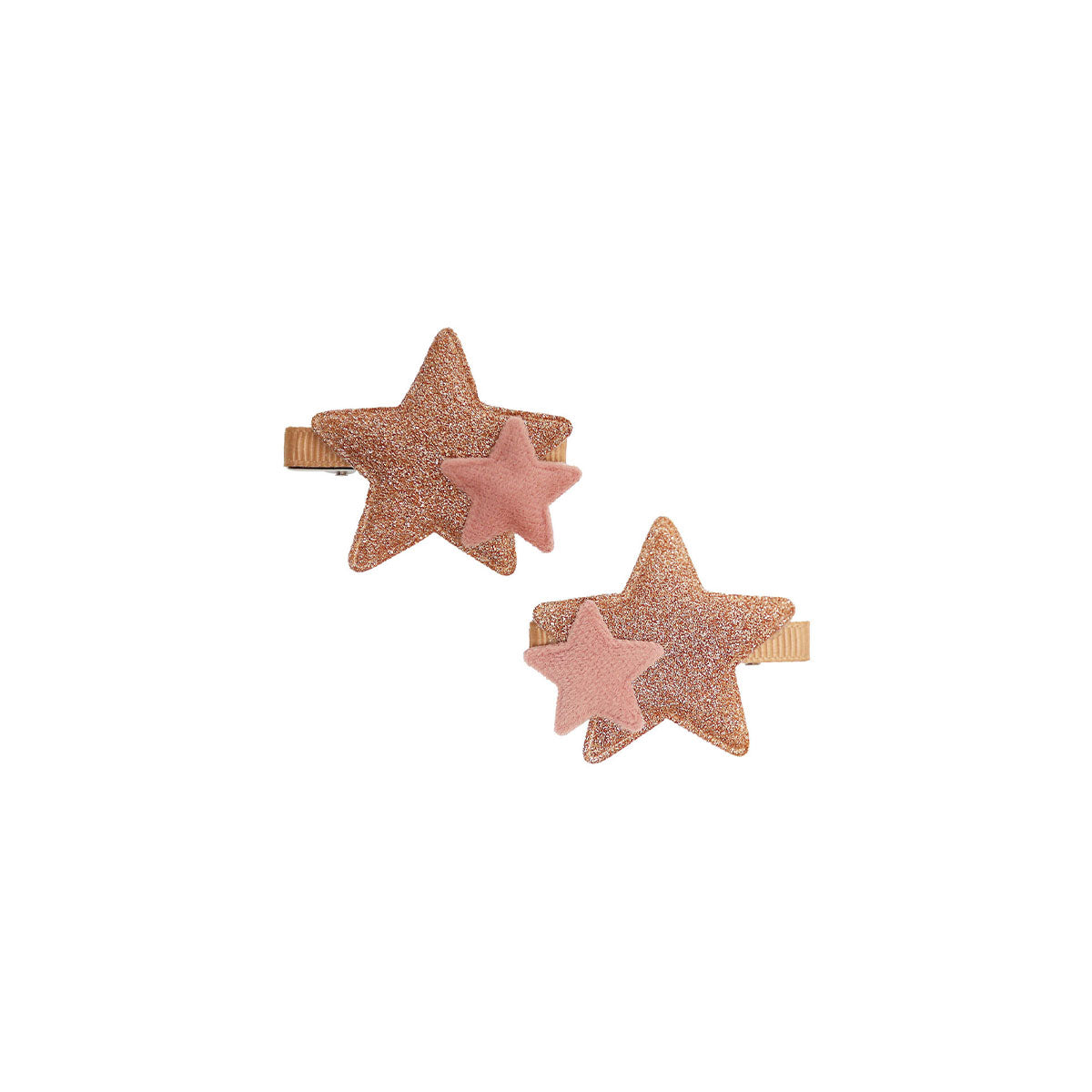 Hoe schattig zijn deze amira double star star speldjes in de kleuren sahara/kiss van het te schattige merk Billy loves Audrey? Deze speldjes komen in een set van 2 en hebben een superschattig sterrendesign. Hiermee fleur je het haar van je kleintje in een handomdraai op! VanZus