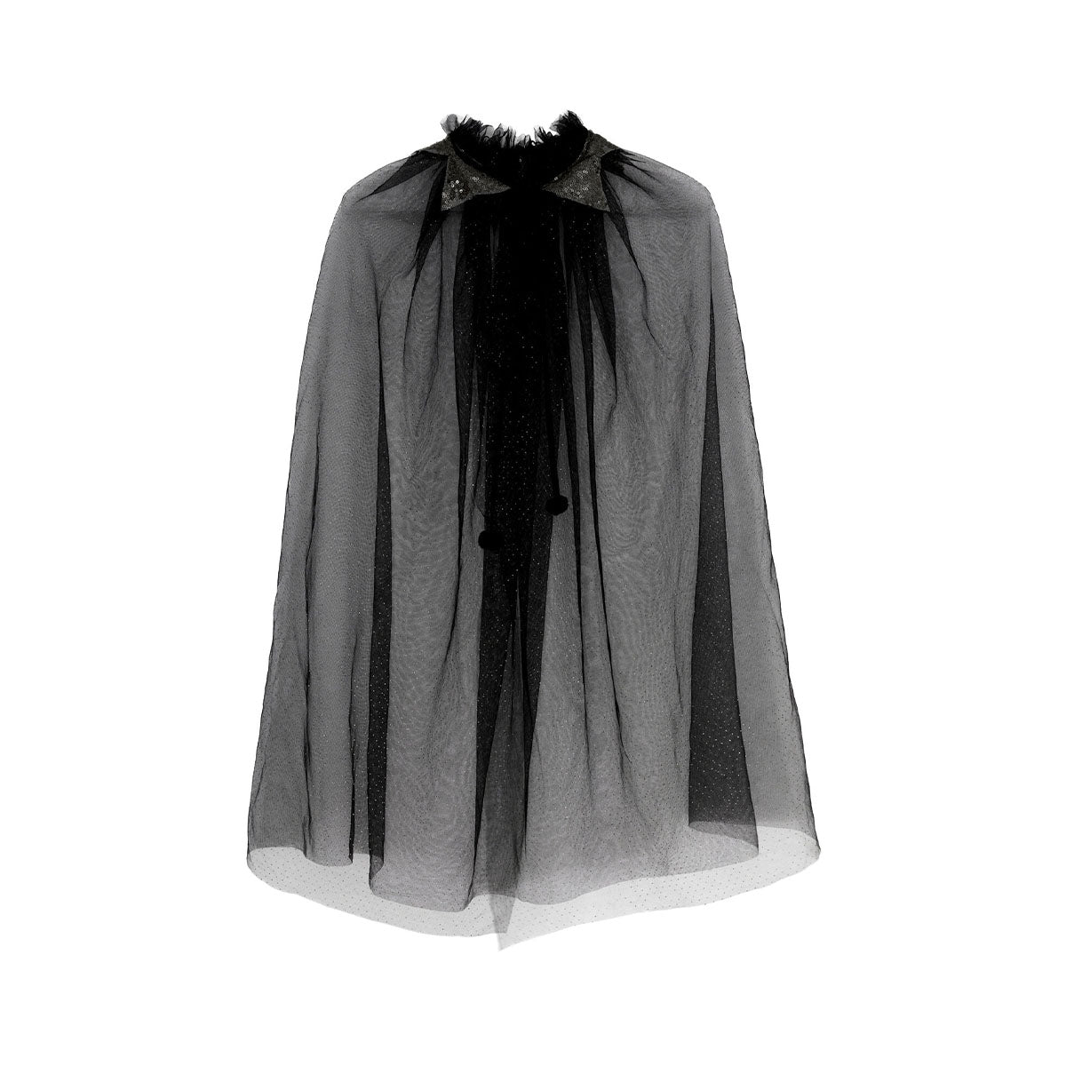 Maak de look van je verklede kindje compleet met deze coole magical cape in de kleur midnight whispers. Of je kindje nu verkleed gaat als heks, tovenaar, fee of stoer magisch wezen, deze cape kan niet ontbreken! VanZus