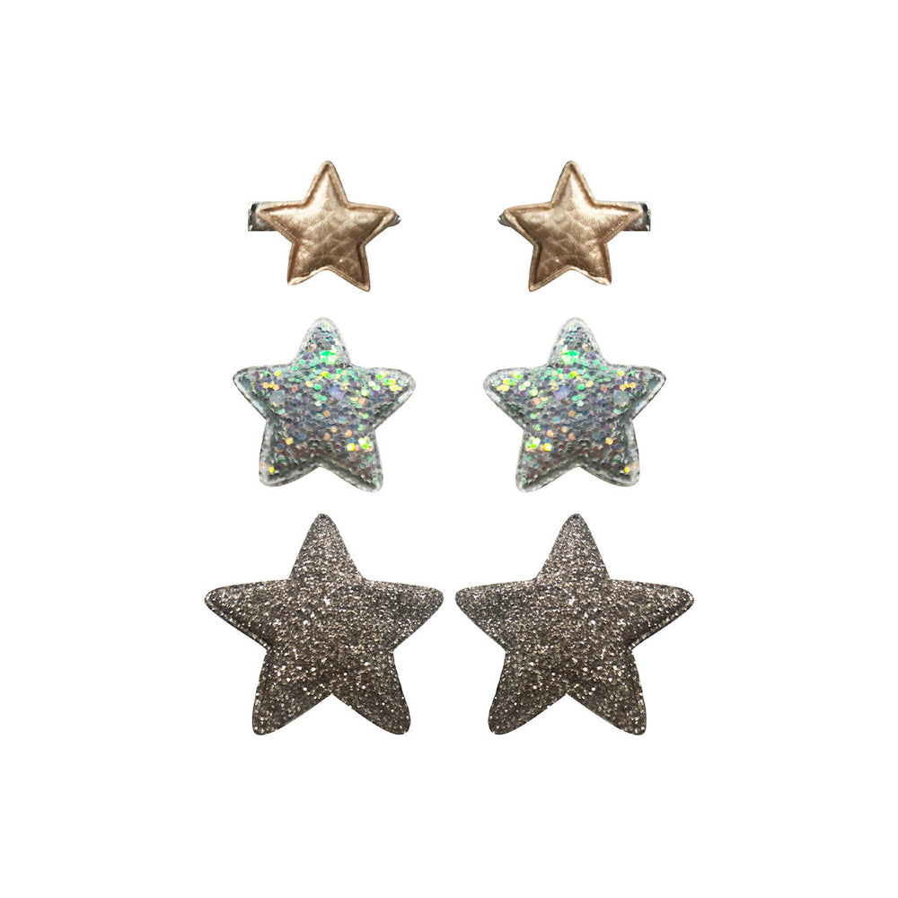 Hoe schattig zijn deze starry skies speldjes in de kleur roasted pistachio van het te schattige merk Billy loves Audrey? Deze speldjes komen in een set van 6 en hebben een superschattig sterrendesign. Hiermee fleur je het haar van je kleintje in een handomdraai op! VanZus