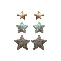 Hoe schattig zijn deze starry skies speldjes in de kleur roasted pistachio van het te schattige merk Billy loves Audrey? Deze speldjes komen in een set van 6 en hebben een superschattig sterrendesign. Hiermee fleur je het haar van je kleintje in een handomdraai op! VanZus