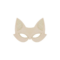 Is jouw kindje gek op verkleden? Dan is dit woodland pals fox masker in de kleuren crepe/goldrush een echte must have. Met dit masker verandert je kindje in een superschattig beertje.  Het masker is licht, buigzaam en heeft een mooie beige kleur. VanZus