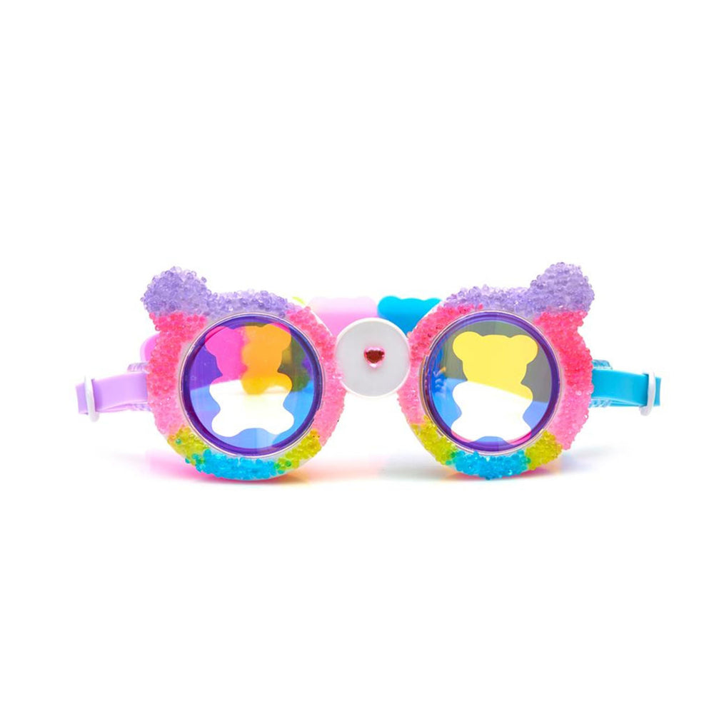 Een echte blikvanger: de zwembril rock candy van Bling2o. Geen saai exemplaar, maar een die echt opvalt. Met verstelbare hoofdband, anti-condens en 100% UV-bescherming. In verschillende varianten. VanZus