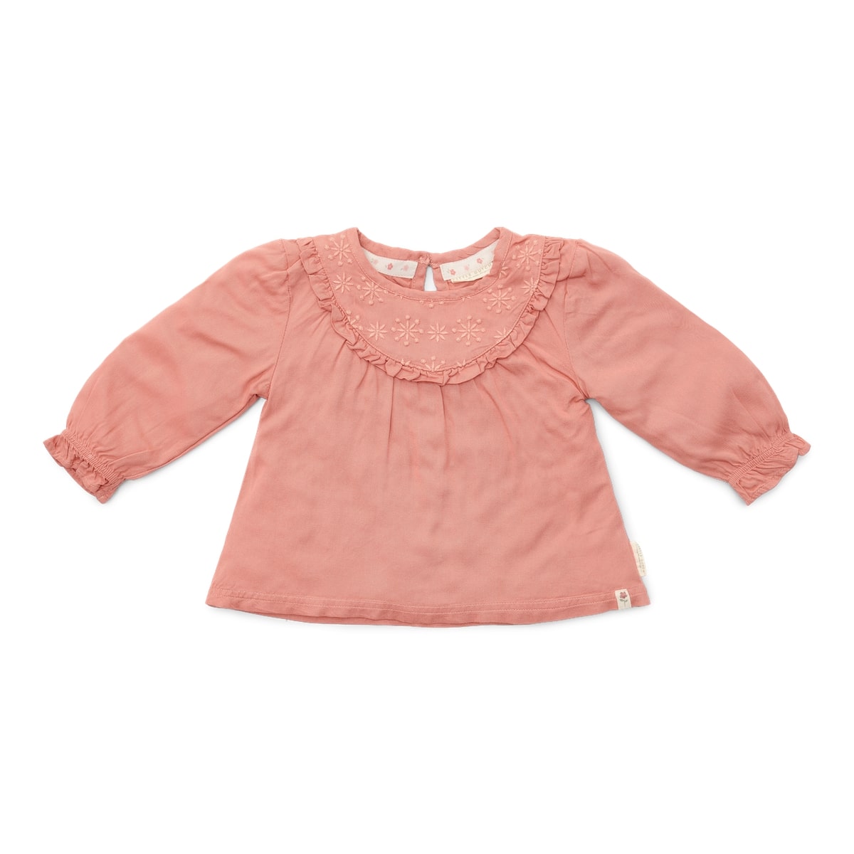 Is deze blouse in de kleur warm rose van Little Dutch niet één van de meest schattige shirts voor jouw kleine meisje? Het speelse en elegante ontwerp van de blouse maakt het niet alleen een echte eyecatcher, maar ook een heel elegant en meisjesachtig shirt. VanZus 