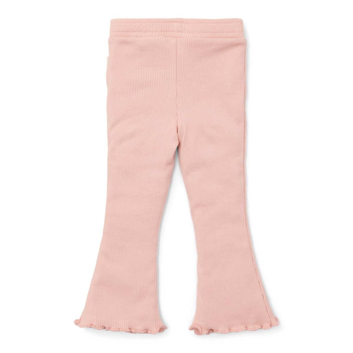 Deze schattige broek in soft rose van Little Dutch heeft een stijlvol flared pasvorm die de outfit van je kleintje meteen een trendy upgrade geeft. Gemaakt van zacht biologisch katoen met een geribbelde textuur voor een fijne pasvorm.VanZus