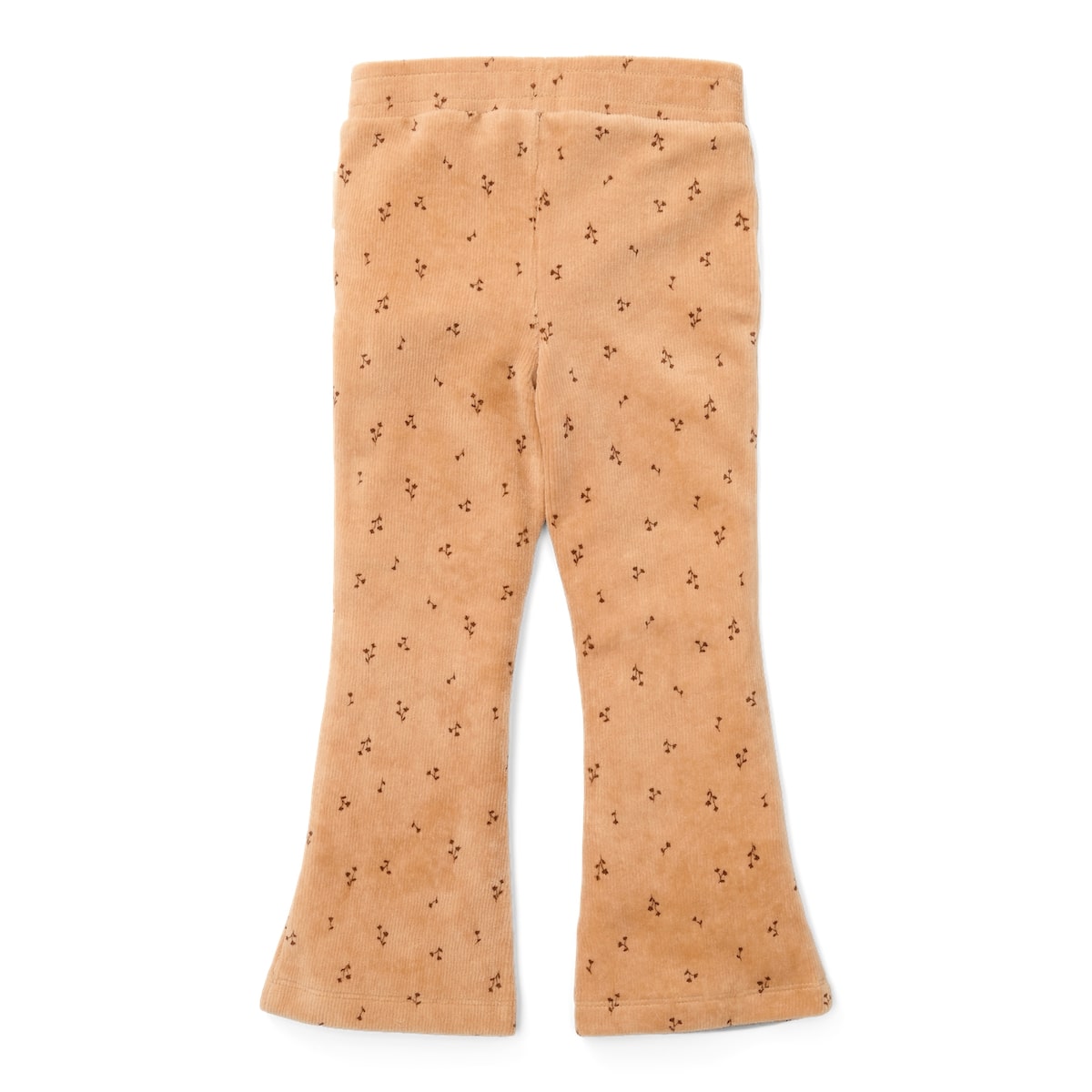 Deze schattige broek in almond blooming flower van Little Dutch heeft een stijlvol flared pasvorm die de outfit van je kleintje meteen een trendy upgrade geeft.  Gemaakt van zacht biologisch katoen met een geribbelde textuur voor een fijne pasvorm. VanZus