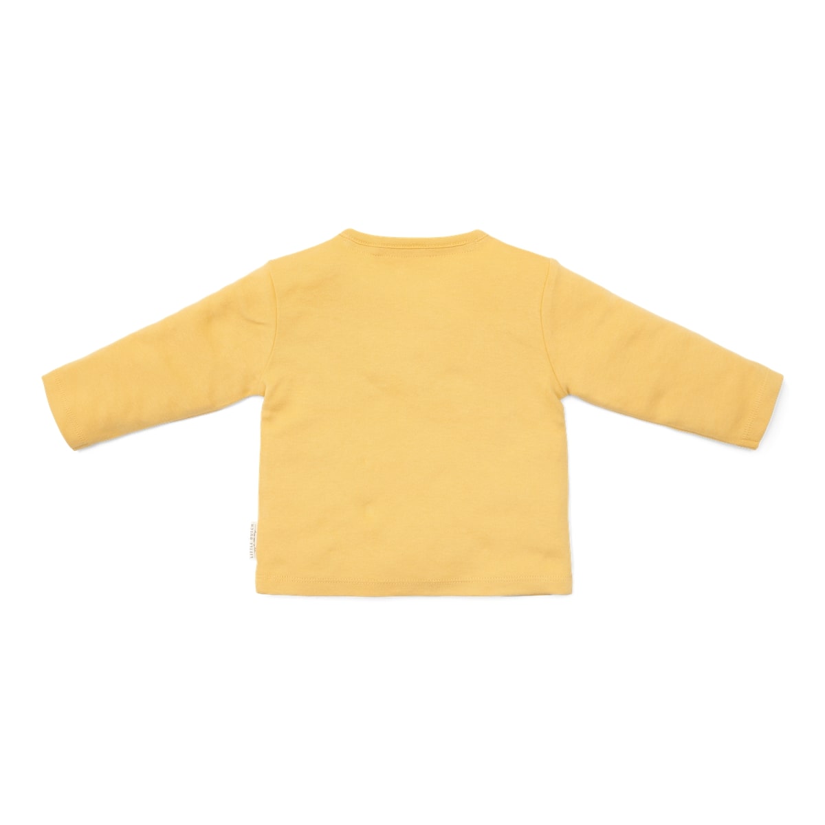 Dit t-shirt met lange mouw in de kleur warm yellow van Little Dutch wordt vast één van de favorieten van zowel mama als je kleintje!  De longsleeve heeft een mooie gele kleur en een print van een schaap en een lammetje op de borst die geïnspireerd is door de boerderij. VanZus