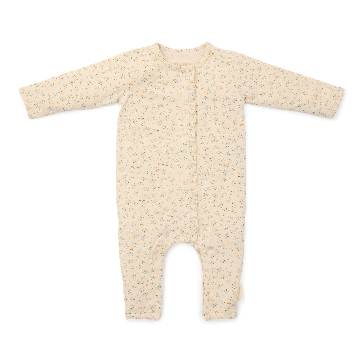 Jouw kleintje slaapt heerlijk in de Little Dutch pyjama met fairy leaves print. De pyjama is gemaakt van zacht biologisch katoen wat zorgt voor comfort, waardoor je kleintje heerlijk kan slapen en vrij kan bewegen. VanZus