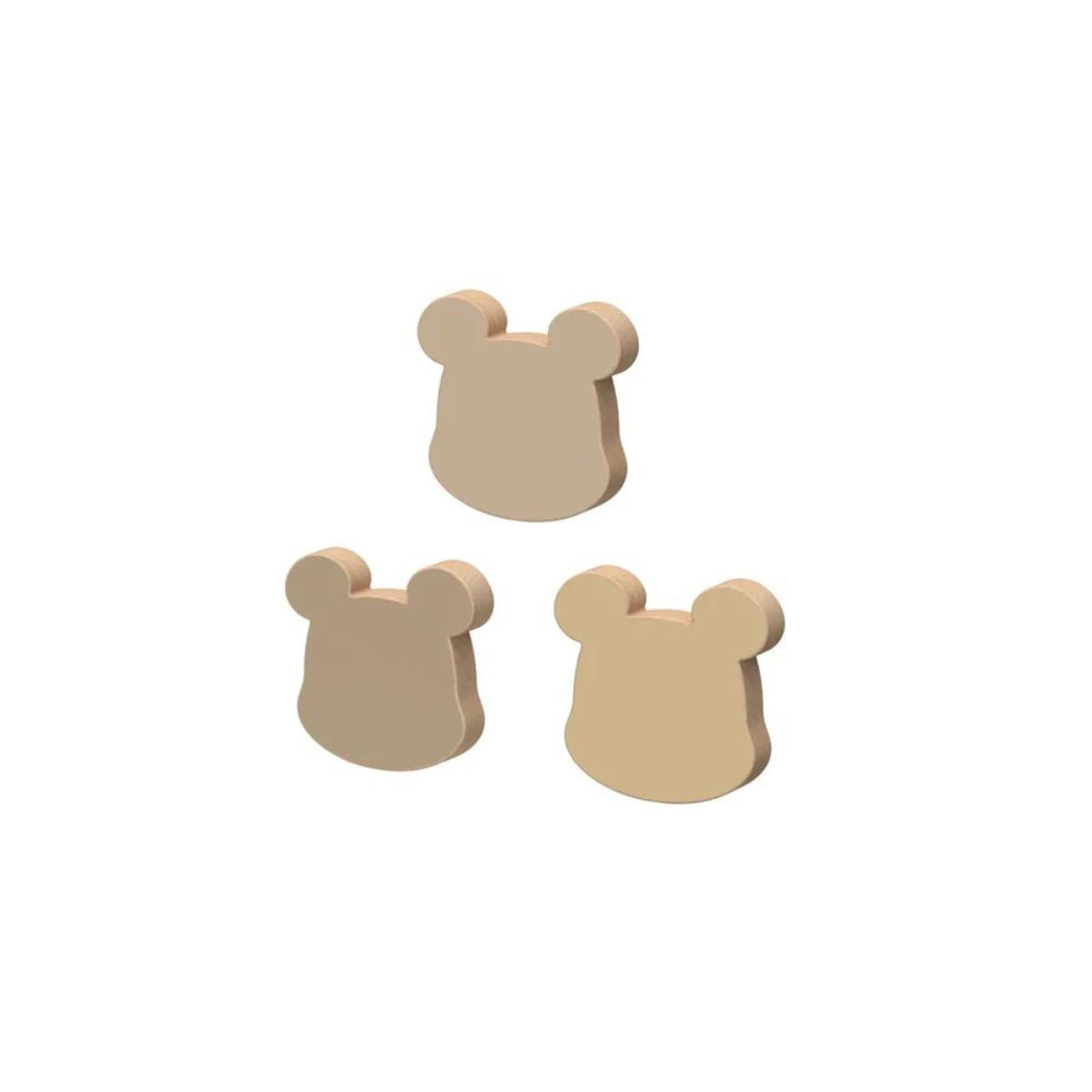 Voeg een vleugje cuteness toe aan de kamer van je kleintje met deze bear houten wandhaken 3-pack van het merk Cam Cam Copenhagen. Deze wandhaken zien er ontzettend lief uit en zijn heel handig om verschillende items van je kleintje aan te hangen. VanZus