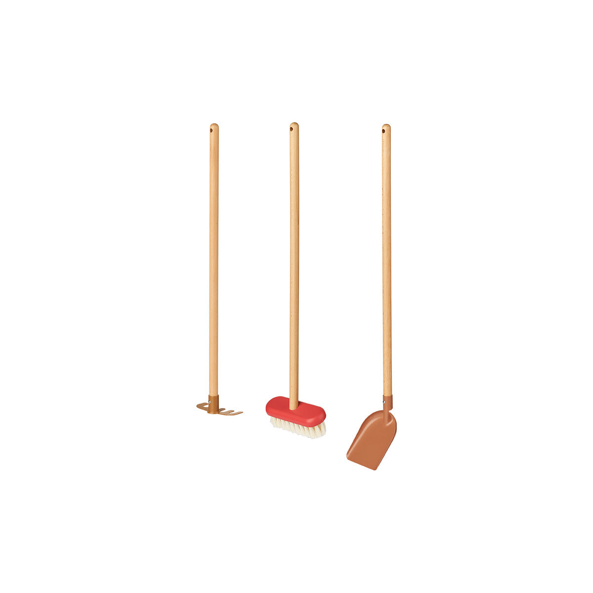 Een tuinproject waar je hulp bij kan gebruiken? Jouw kindje staat te trappelen om te helpen met deze tuinierset claus tuscany rose van Liewood. De set: een hark, schop en bezem. Elke klus is samen zo geklaard! VanZus