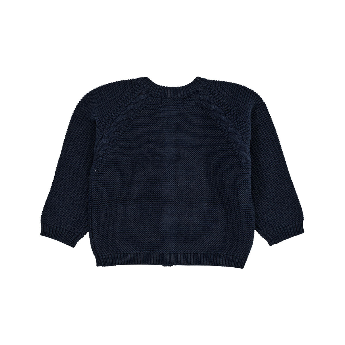 Houd je kindje lekker warm met dit classic baby katoen kabelgebreid vestje in navy van het merk Copenhagen Colors. Dit prachtige vestje is gemaakt van 100% katoen. Je voelt dat het vestje gemaakt is van hoge kwaliteit materialen. VanZus