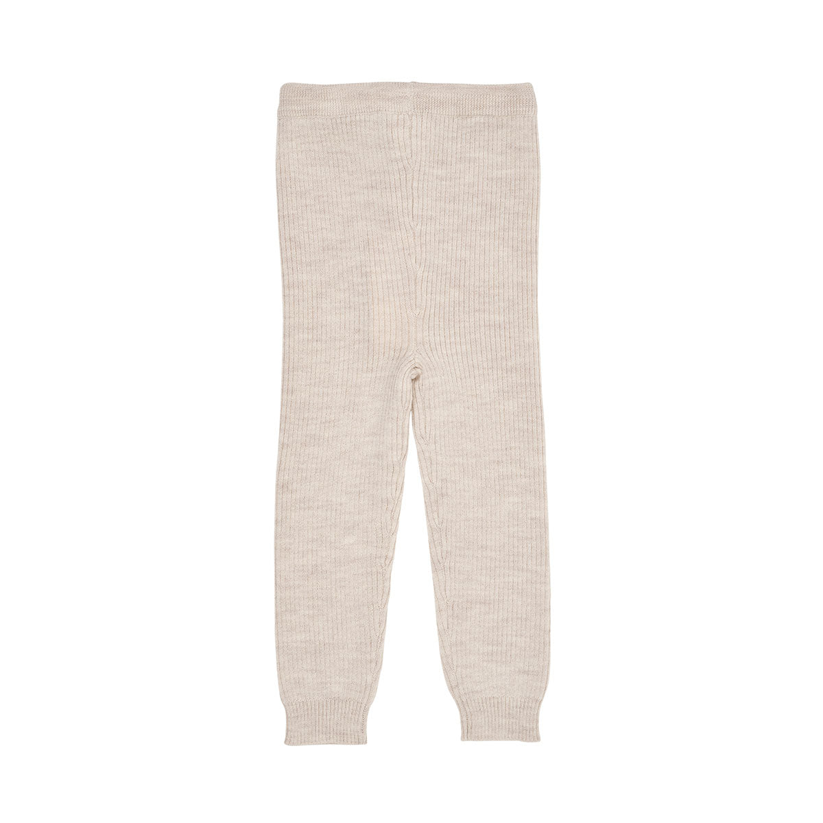 Deze heerlijke zachte merino classic rib legging met trekkoordje in de kleur pale cream melange voelt voor je kleintje als een tweede huid, zo zacht voelt deze legging aan. De legging heeft een mooie beige kleur en is de ideale basic om comfortabele en stijlvolle outfits mee samen te stellen. VanZus