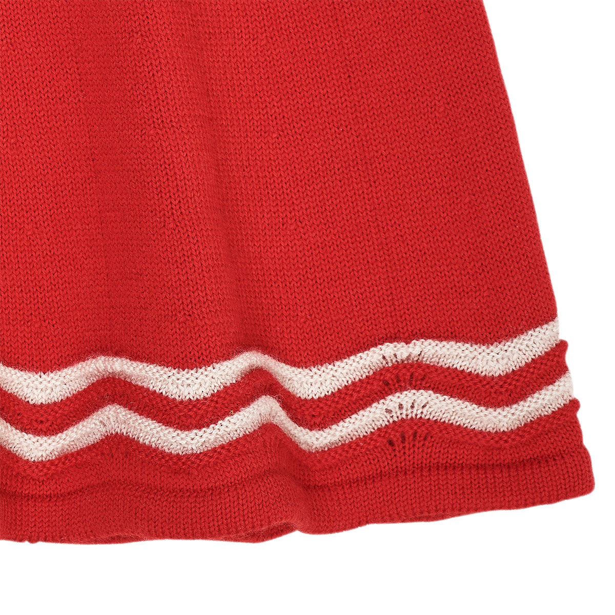 Dit schattige merino licht gebreide tennisrokje in de kleur red/pale cream melange van het merk Copenhagen Colors is een echte eyecatcher! Niet alleen zit dit rokje super comfortabel en is hij lekker warm, hij ziet er ook te schattig uit! VanZus