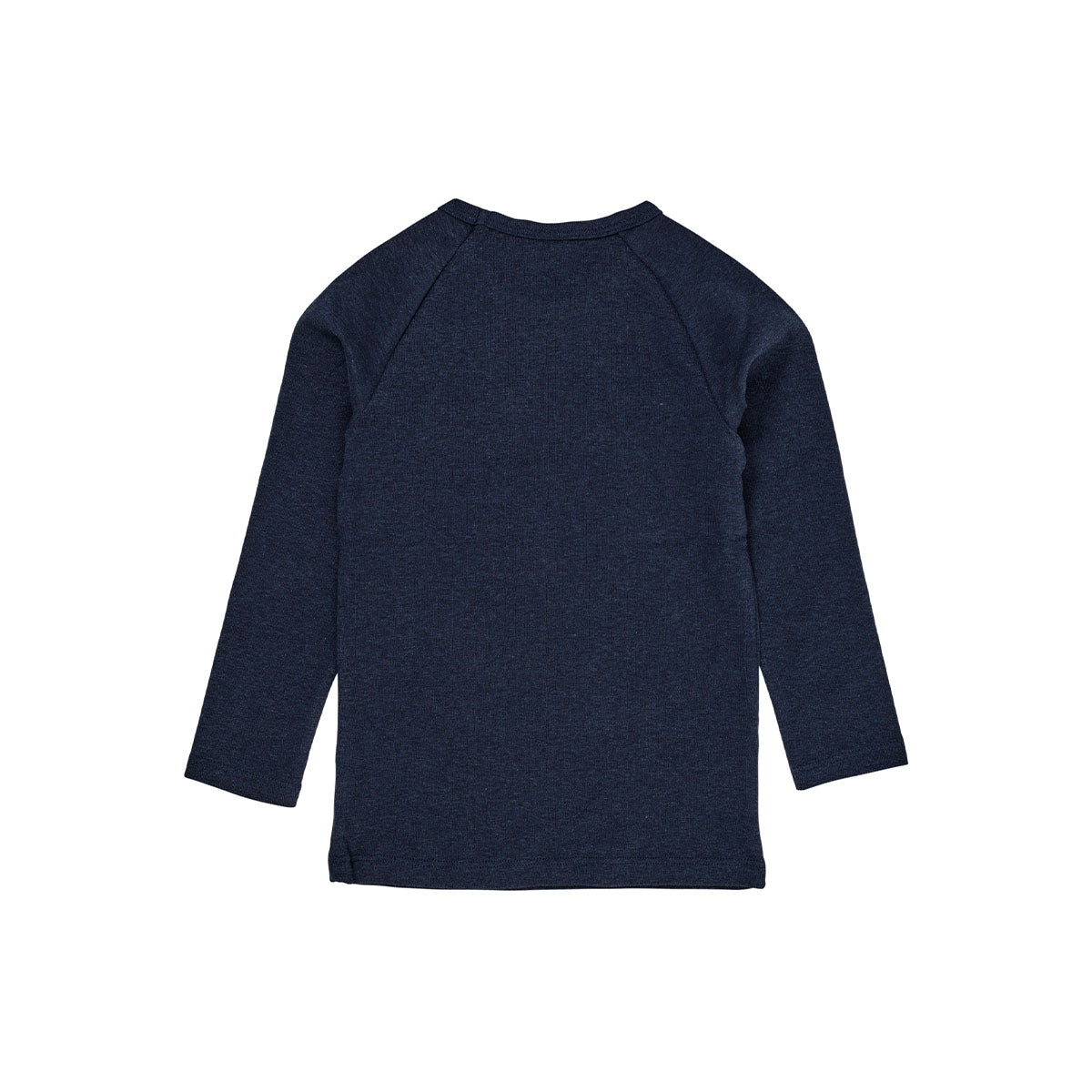 Dit shirt met lange mouwen in de kleur navy melange van het merk Copenhagen Colors is het perfecte basis shirtje om mooie outfits mee te creëren. Dit t-shirt is ontzettend zacht. De longsleeve is namelijk gemaakt van 100% organisch katoen. VanZus