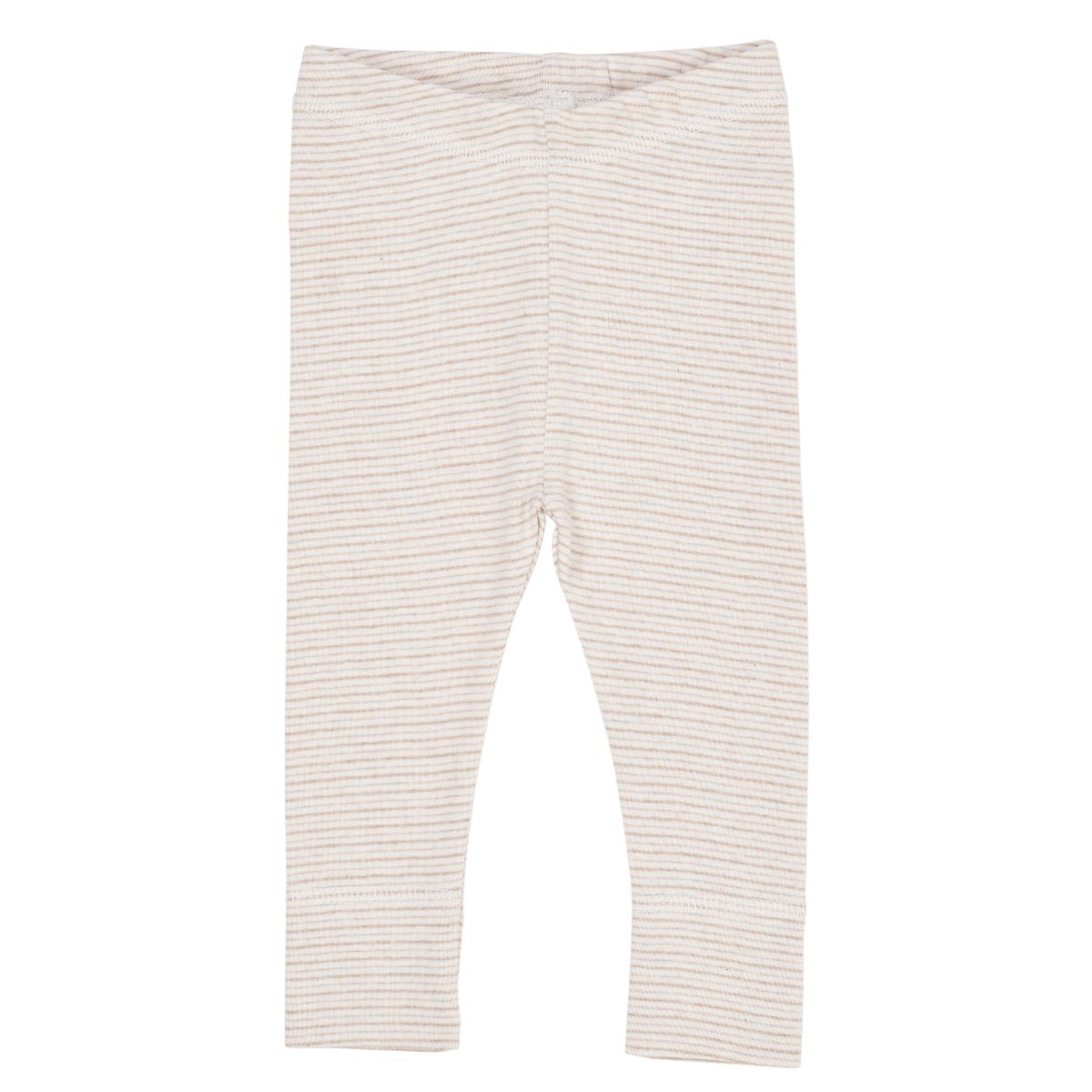 De Copenhagen Colors striped legging in de kleur beige stripe is een ideaal broekje voor kleine kindjes. Deze comfortabele legging is gemaakt van biologisch katoen en daardoor perfect voor de gevoelige huid. VanZus.