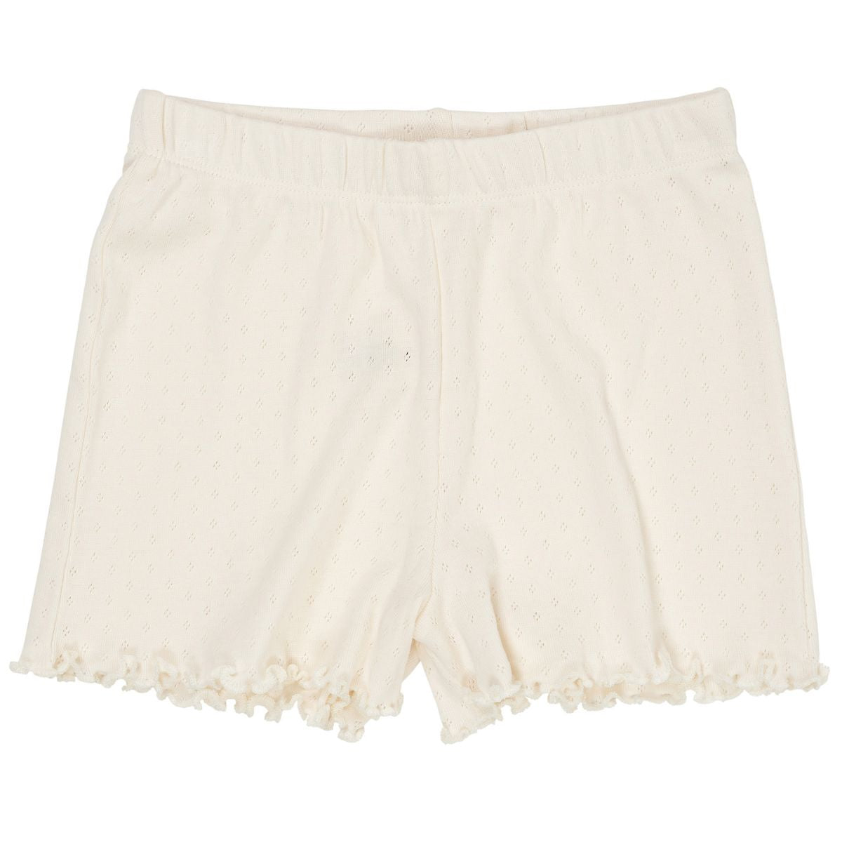 De Copenhagen Colors summer pointelle short in de kleur cream is een heerlijke korte broek voor de warme zomerdagen. Het shortje ziet er erg leuk uit draagt super comfortabel. VanZus.