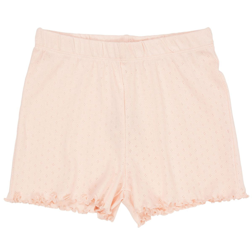 De Copenhagen Colors summer pointelle short in de kleur dusty rose is een heerlijke korte broek voor de warme zomerdagen. Het shortje ziet er erg leuk uit draagt super comfortabel. VanZus.