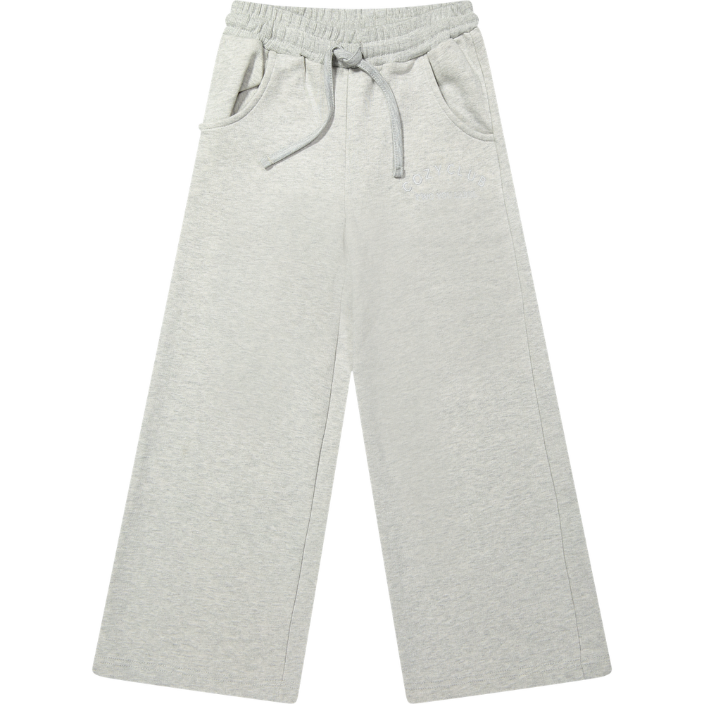 Two You Label cozy club rechte broek grey
