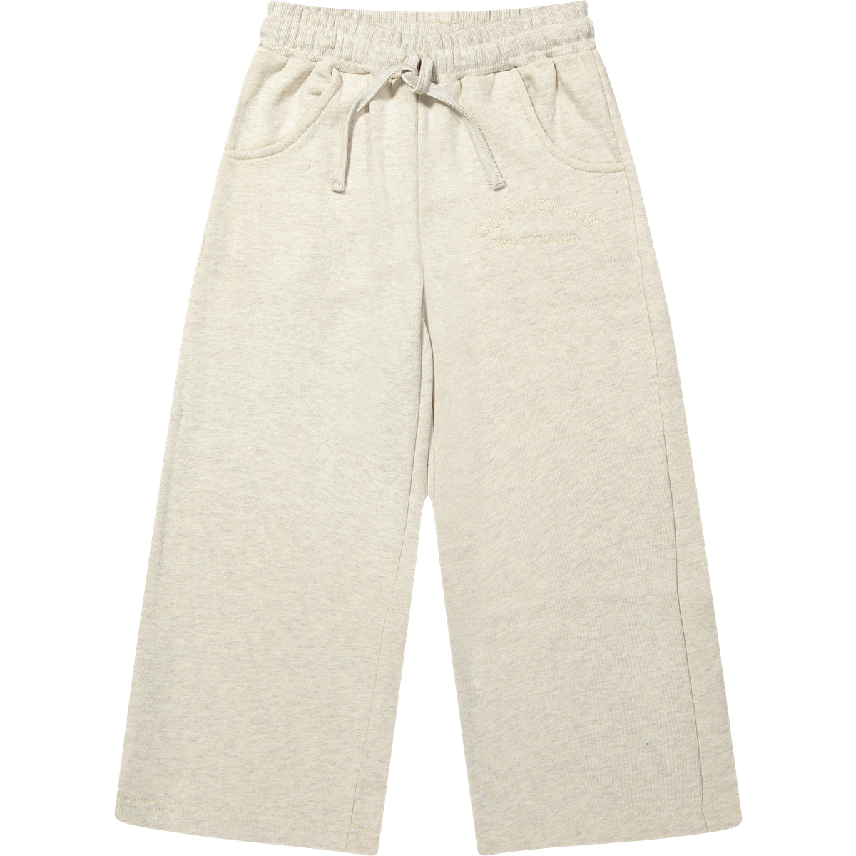 Two You Label cozy club rechte broek oat