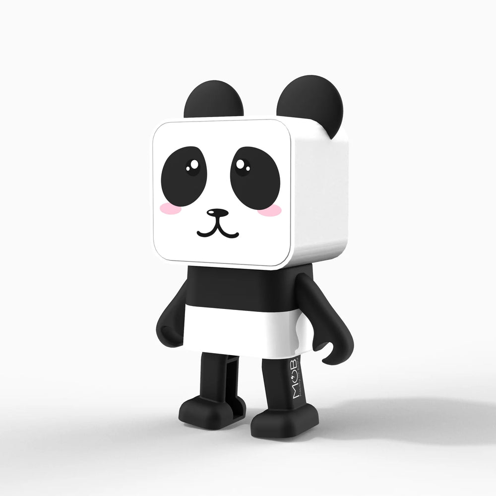 Breng je muziek tot leven met de MOB dancing animal speaker in de variant panda. Compact, draagbaar en dansend op de muziek, met krachtig geluid en bluetooth. Perfect als cadeau! VanZus