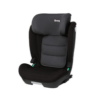 De aron isofix autostoel in de kleur grey van Ding is stijlvol, veilig en i-Size gecertificeerd. Geschikt voor kinderen van 100-150 cm, met verstelbare rugleuning en hoofdsteun voor optimaal comfort. VanZus