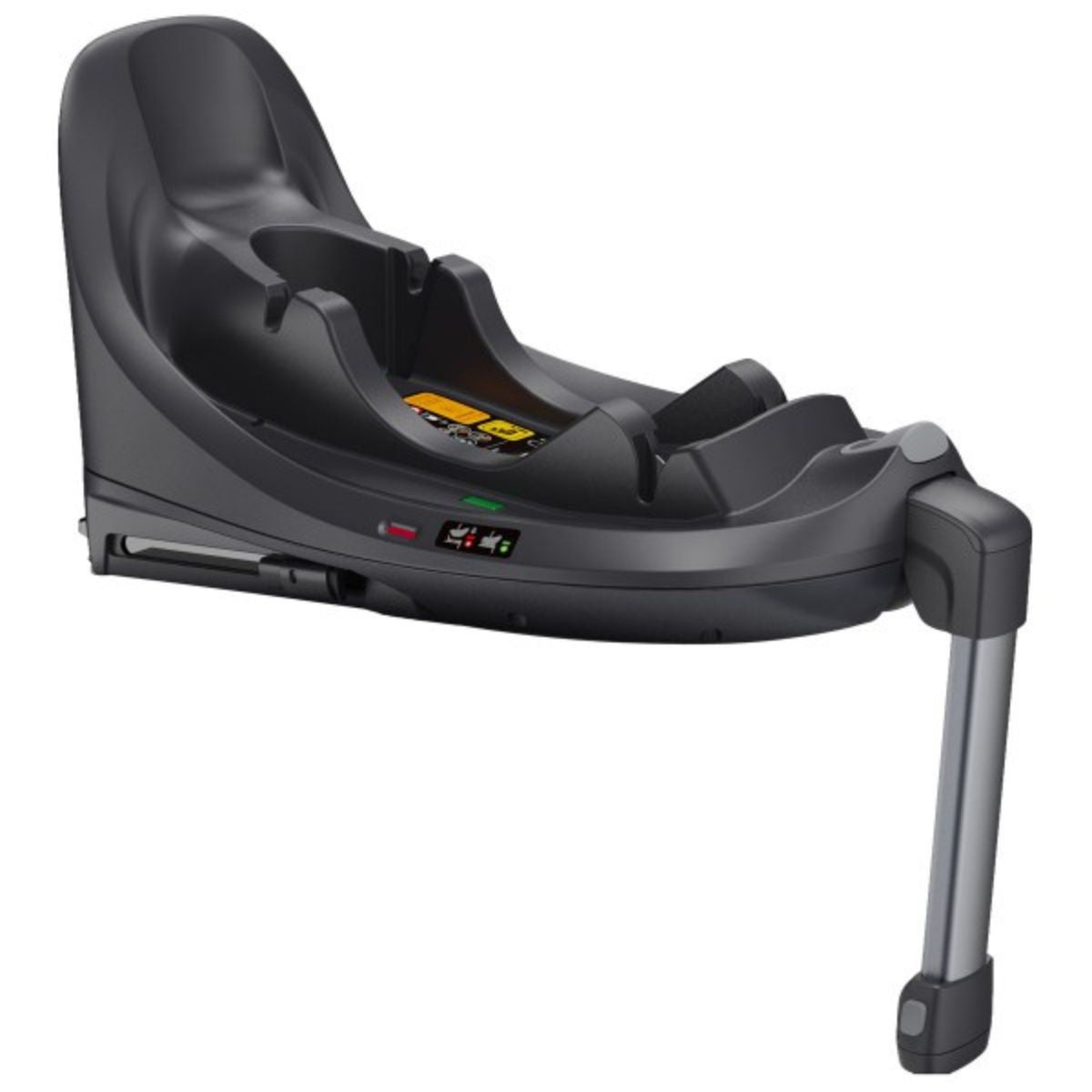 Bevestig de i-size base voor flow van Ding snel en eenvoudig met ISOFIX. Gekleurde indicatoren en  steunpoot zorgen voor een veilige en stabiele installatie. Geschikt voor de Flow autostoel (apart te koop). VanZus