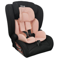 De Zino i-Size autostoel in black/pink van Dino biedt optimale veiligheid en comfort voor kinderen van 76 tot 150 cm. Met 8 verstelbare posities, Isofix-installatie en wasbare hoes. Perfect voor elke rit. VanZus