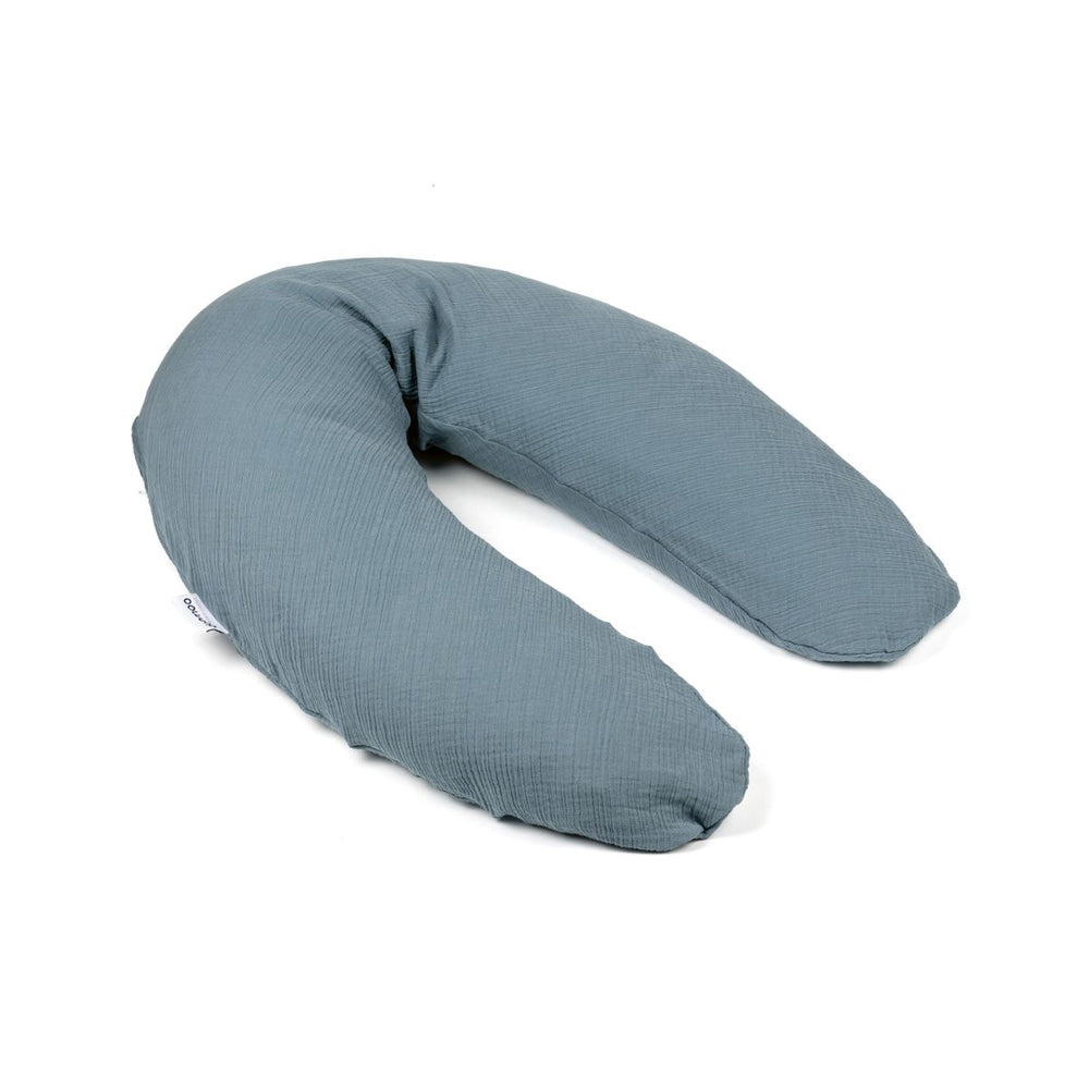 Het Doomoo Comfy Big Tetra voedingskussen blue is een ideaal 3-in-1 voedingskussen dat je kunt gebruiken tijdens en na de zwangerschap. Het kussen zorgt ervoor dat je comfortabel kunt slapen voeden. VanZus.