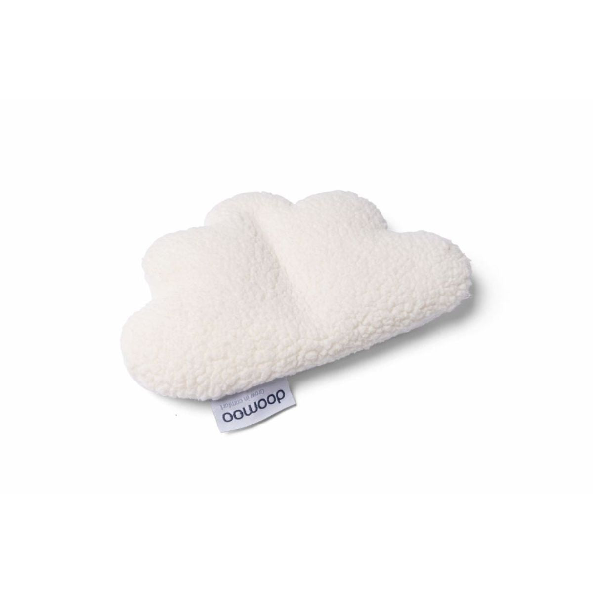 De Doomoo Snoogy cloudy white is een lieve knuffel die krampjes kan laten verdwijnen als sneeuw voor de zon. In de knuffel zit namelijk een warmtekussentje die ervoor zorgt dat je kleine heerlijk kan slapen. VanZus.