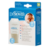 De Dr. Brown's moedermelk bewaarzakjes 25 stuks zijn zakjes die speciaal gemaakt zijn om moedermelk in te doen, zo kun je jouw moedermelk heel eenvoudig bewaren, invriezen of vervoeren. Inhoud 180 ml, 25 stuks. VanZus.