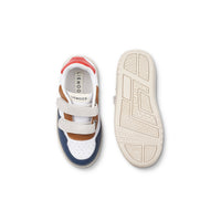 De Liewood drew leren sneakers midnight navy multi mix zijn de perfecte sneakers voor jouw kleintje. Dankzij de toffe kleurtjes zien de sneakers er heel leuk uit en passen ze bij elke outfit. VanZus.