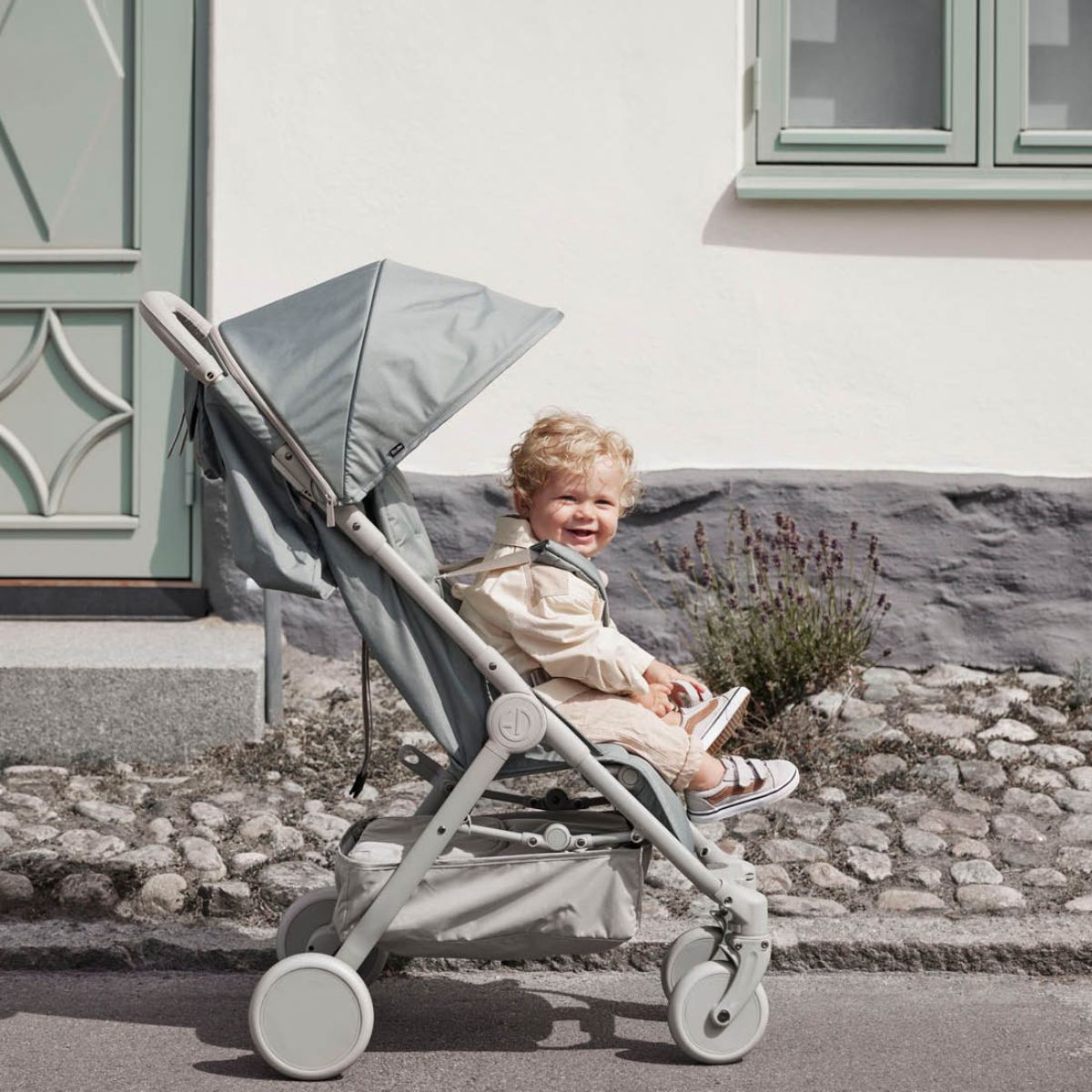 Elodie mondo compacte buggy pebble green