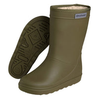 Zorgeloos buiten spelen zonder natte koude voeten? Dat kan met de En Fant thermoboots ivy green. Dé trendy thermolaarzen van 't bekende Deense merk. De laarzen zijn waterdicht en warm gevoerd met wol. VanZus.