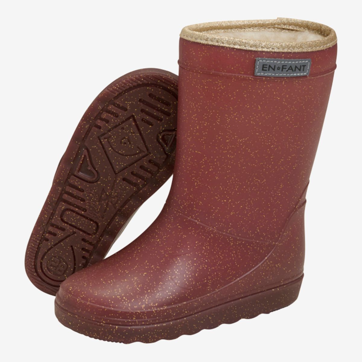 Bescherm je voeten tegen fikse regenbuien met deze adult thermoboots in glitter andorra van het vrolijke merk En Fant. Je outfit zal zeker schitteren met deze glitterende regenboots in een prachtige dieprode kleur. VanZus