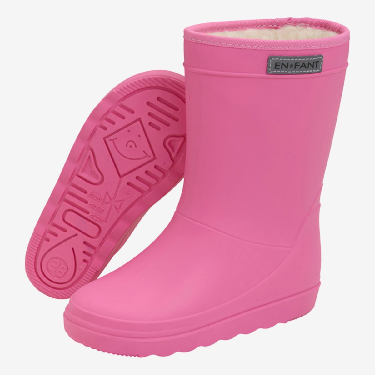 Bescherm je voeten tegen fikse regenbuien met deze adult thermoboots in carmine rose van het vrolijke merk En Fant. Je outfit zal zeker schitteren met deze toffe regenboots in een vrolijke felroze kleur. VanZus