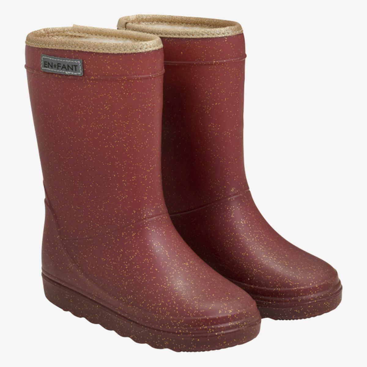 Bescherm de voeten van je kleintje tegen fikse regenbuien met deze thermoboots in glitter andorra van het vrolijke merk En Fant. De outfit van jouw mini me outfit zal zeker schitteren met deze glitterende regenboots in een prachtige dieprode kleur. VanZus