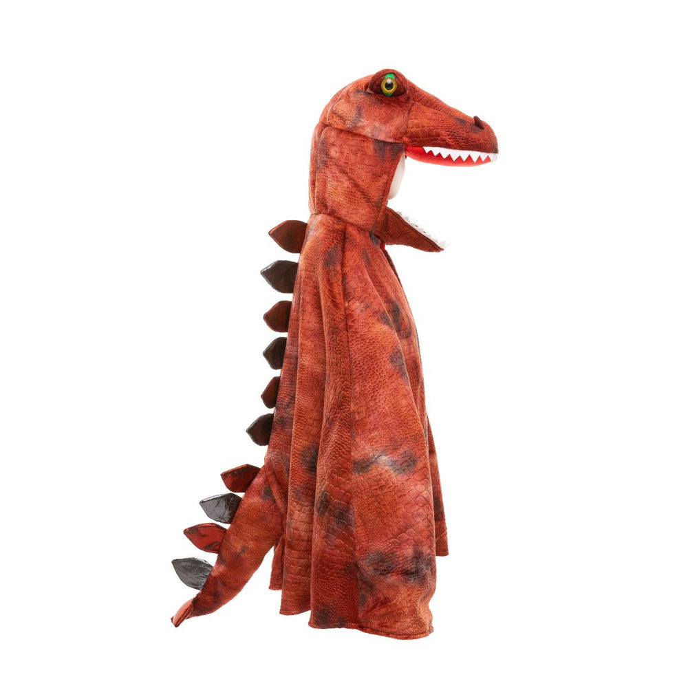 Verander in een stoere dinosaurus met deze fantastische grandasaurus t-rex cape & klauwen in red/black van het merk Great Pretenders! Met deze coole cape tover je je kindje in een handomdraai om in een stoere dinosaurus! VanZus