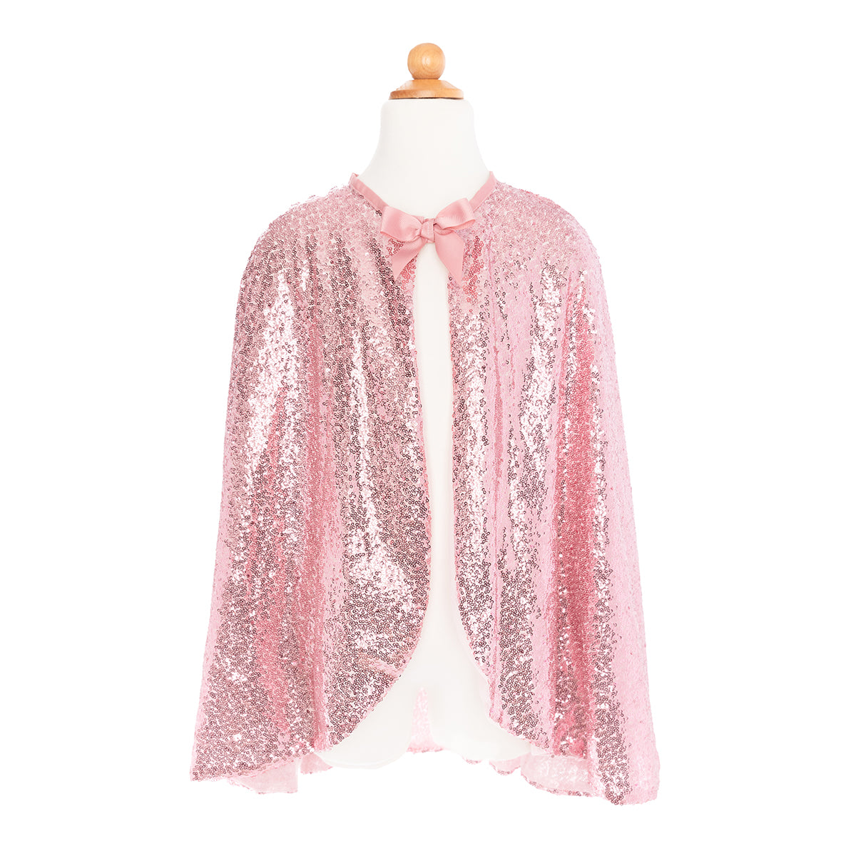 Maak je outfit als mooie prinses helemaal af met deze prachtige precious pink pailetten cape van het merk Great Pretenders. Met deze mooie cape om val je op en krijgt je outfit een koninklijke flair. VanZus