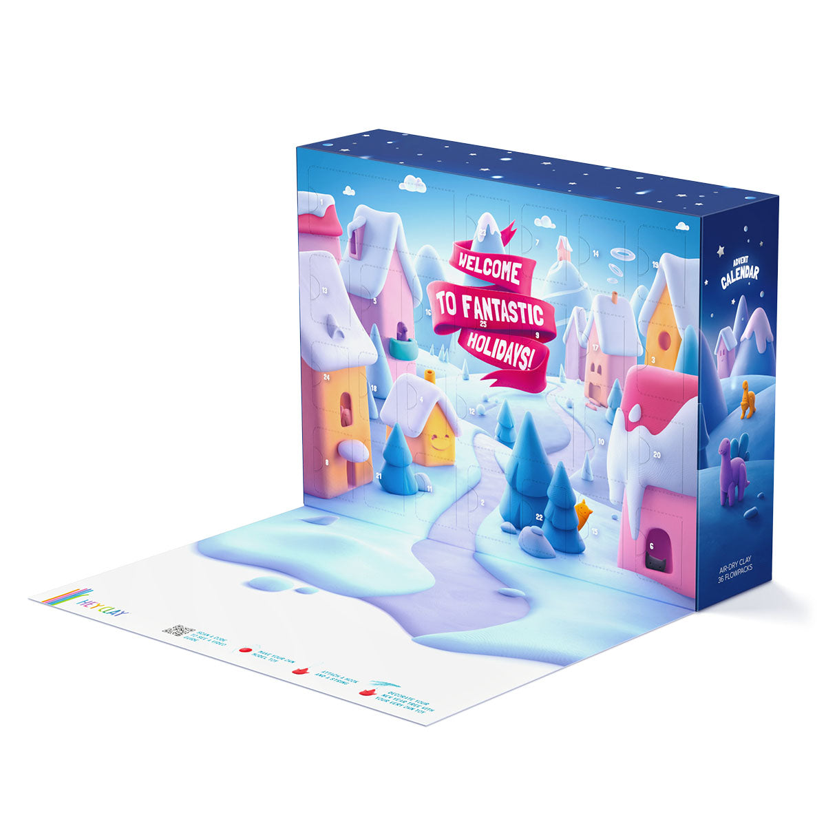 Creatief met klei: de HeyClay adventskalender limited edition is het perfecte cadeau de komende feestdagen. Download de app en klei 25 figuurtjes aan de hand van de instructievideo’s. VanZus