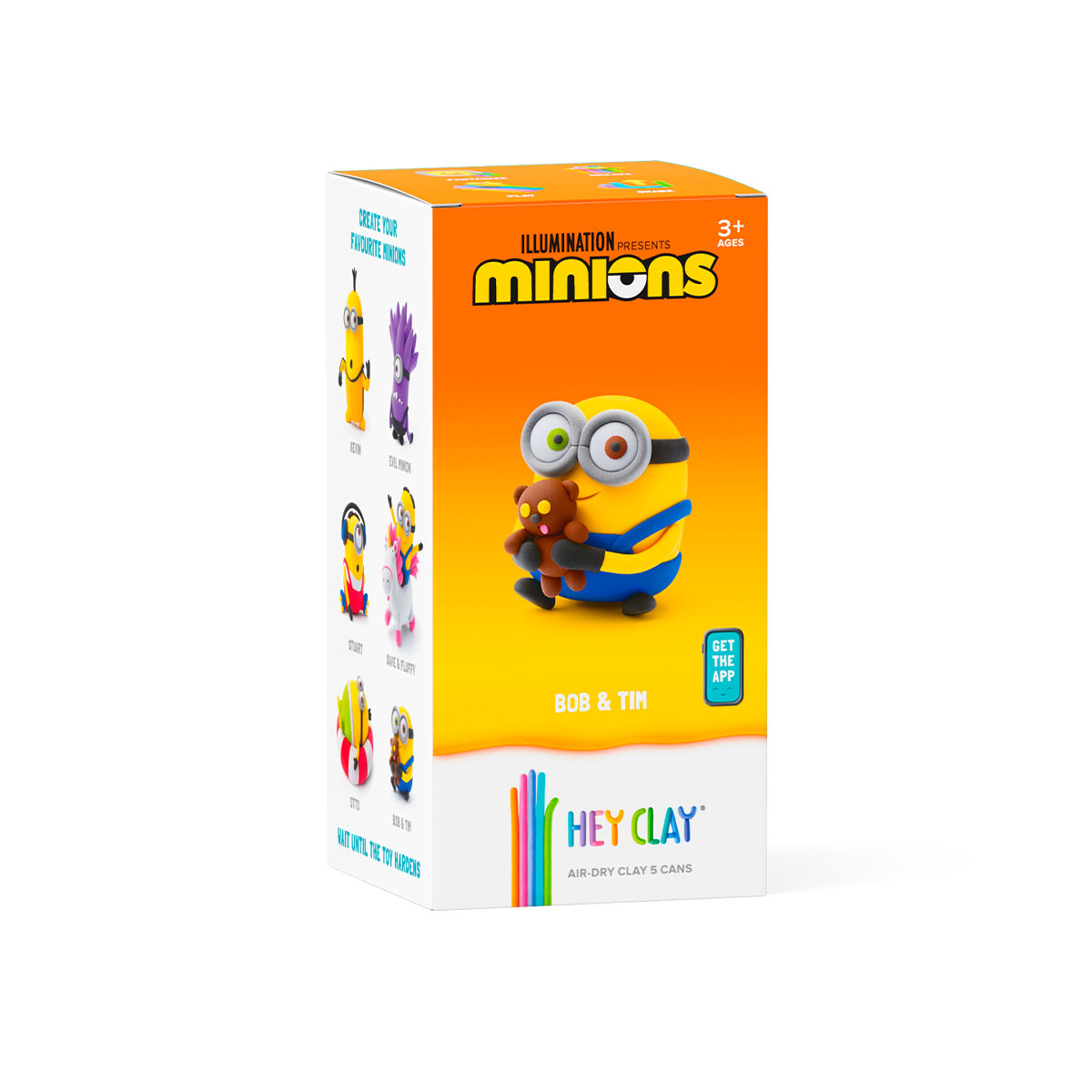 HeyClay limited edition Minions Bob & Tim