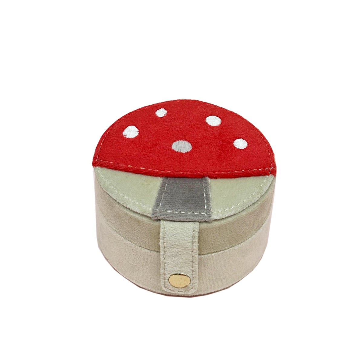 Dit is echt een juweeltje! De little toadstool sieradendoos van het Engelse merk Rockahula. Een prachtige fluweelzachte sieradendoos om al je favoriete sieraden in te bewaren. VanZus