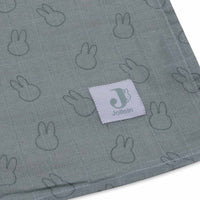 De 2-pack Jollein hydrofiele doeken large in miffy silhouettes sea green design zijn onmisbaar. Superzacht en veelzijdig. Perfect voor je babyuitzet. In diverse prints. VanZus