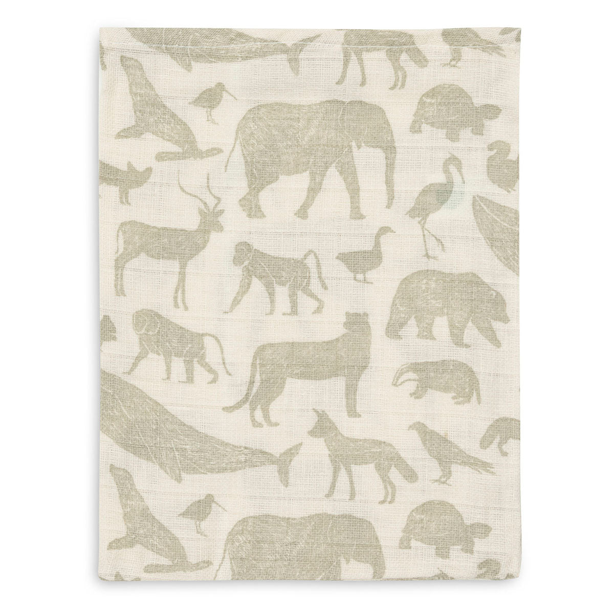 Een musthave: de 3-pack hydrofiel washandjes in de variant animals olive green van Jollein. Van doekjes heb je als ouders nooit genoeg. Functioneel en hip! Afmeting 15 x 20 cm. VanZus