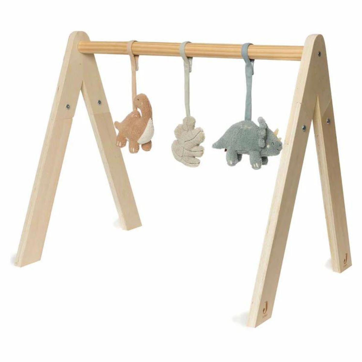 Laat je kleintje spelen met Jollein's roarsome babygym speeltjes. Deze set van zachte, speelse dino's stimuleert de zintuigen en bevordert hand-oogcoördinatie. Combineer met andere roarsome items. VanZus