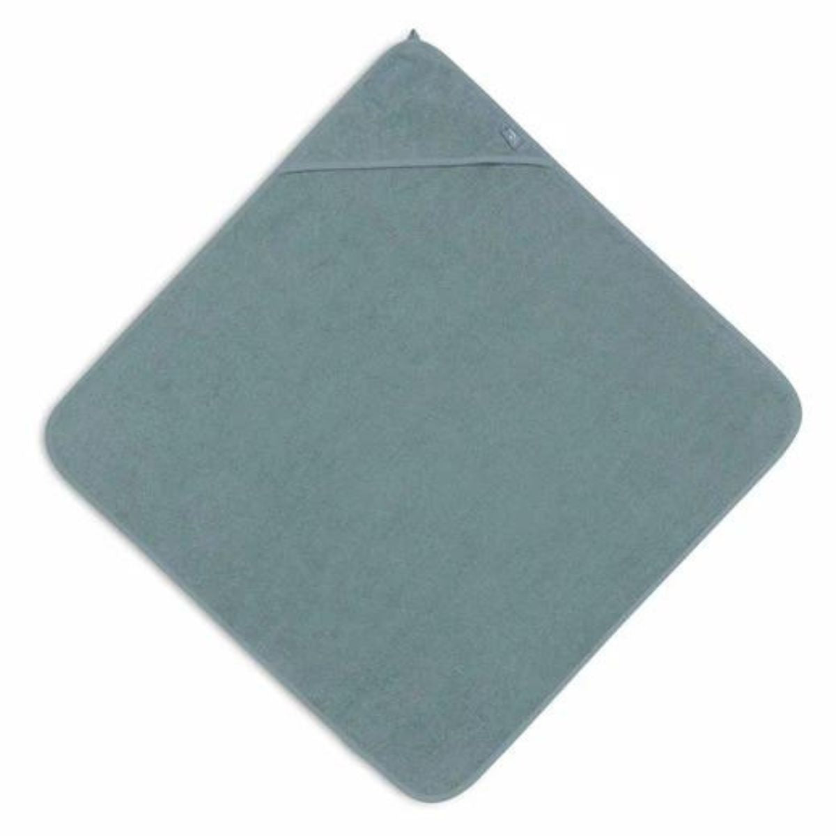 De Jollein badcape sea green is perfect voor stranddagen of badmomenten. Gemaakt van zacht badstof, met handige capuchon, 75x75 cm of 100x100 cm. Combineer met andere sea green items. VanZus