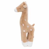 De Jollein XL giraffe knuffel in biscuit is een grote, zachte vriend voor je kleintje. Ideaal voor knuffelen, troost en spel. Ook beschikbaar in een kleinere variant. Leuk als cadeau. VanZus