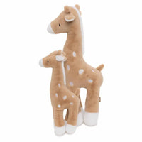 De Jollein XL giraffe knuffel in biscuit is een grote, zachte vriend voor je kleintje. Ideaal voor knuffelen, troost en spel. Ook beschikbaar in een kleinere variant. Leuk als cadeau. VanZus