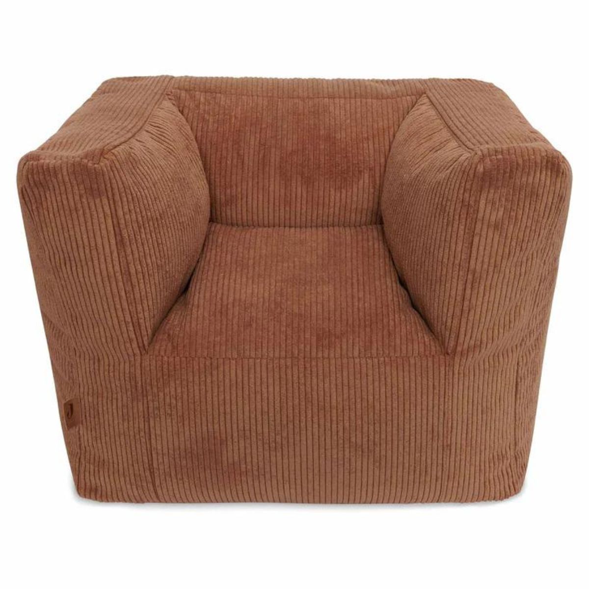 De Jollein kinderfauteuil corduroy in caramel: een luxe, duurzame kinderstroel van zachte corduroy stof. Perfect voor lezen, spelen en ontspannen met ergonomische ondersteuning en een stijlvolle uitstraling. VanZus